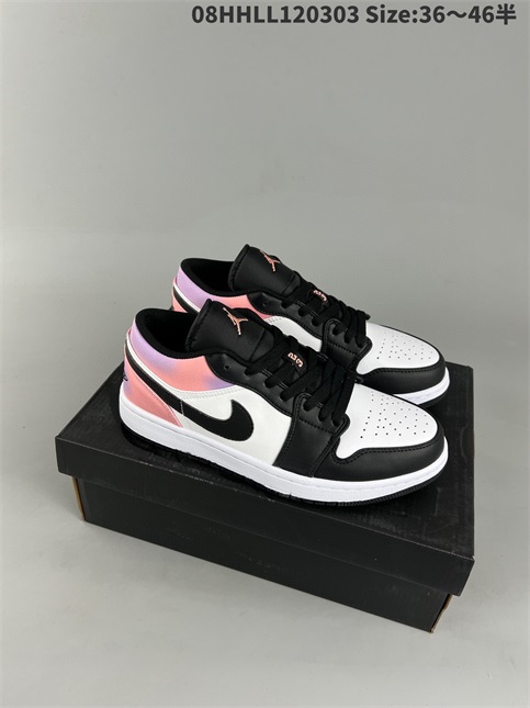 women air jordan 1 shoes HH 2023-3-21-049